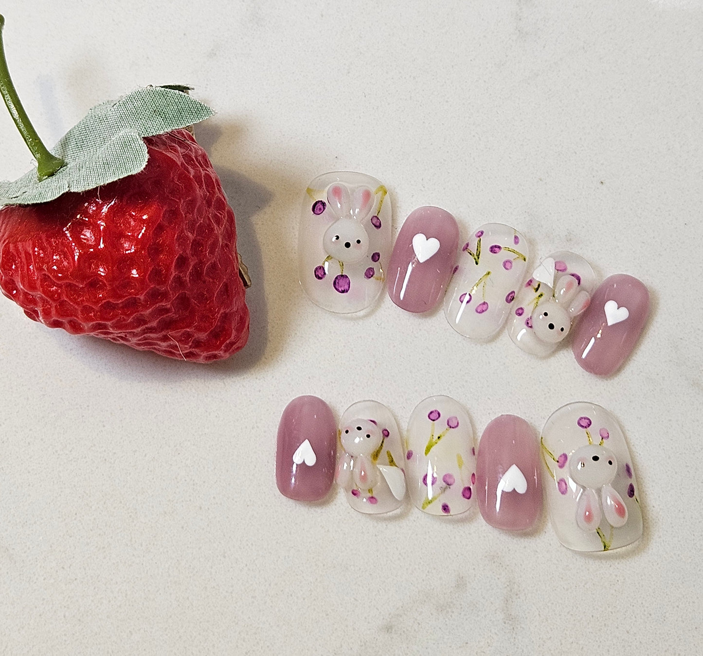 Bunnies Love Cherries